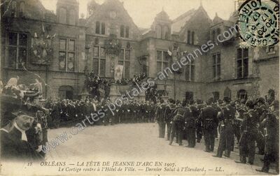 Carte postale ancienne Orleans F1907 — Orléans (Loiret)