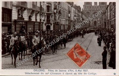 Carte postale ancienne Orleans F1907 — Orléans (Loiret)