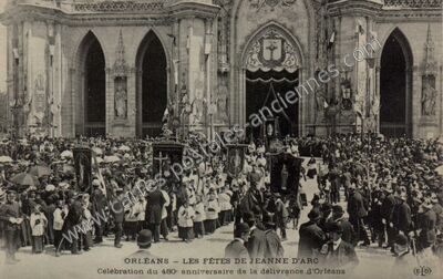 Carte postale ancienne Orleans F1909 — Orléans (Loiret)