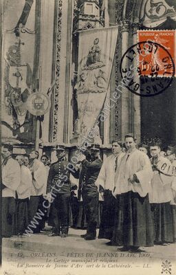 Carte postale ancienne Orleans F1909 — Orléans (Loiret)