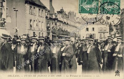 Carte postale ancienne Orleans F1909 — Orléans (Loiret)