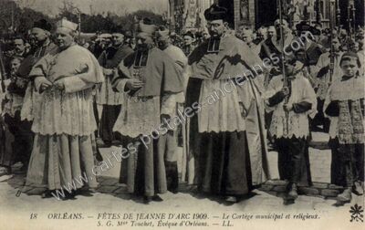 Carte postale ancienne Orleans F1909 — Orléans (Loiret)