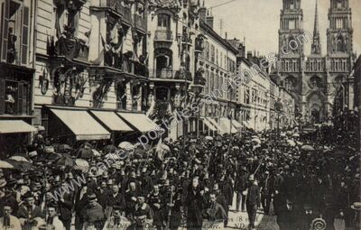 Carte postale ancienne Orleans F1909 — Orléans (Loiret)
