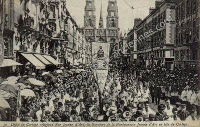 Carte postale ancienne Orleans F1909 — Orléans (Loiret)