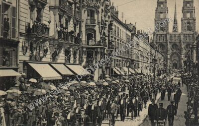 Carte postale ancienne Orleans F1909 — Orléans (Loiret)