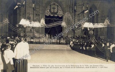 Carte postale ancienne Orleans F1909 — Orléans (Loiret)