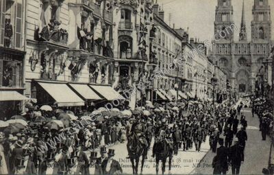 Carte postale ancienne Orleans F1909 — Orléans (Loiret)
