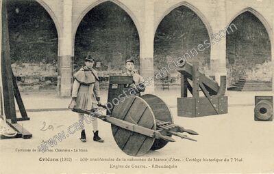 Carte postale ancienne Orleans F1912 — Orléans (Loiret)