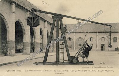 Carte postale ancienne Orleans F1912 — Orléans (Loiret)