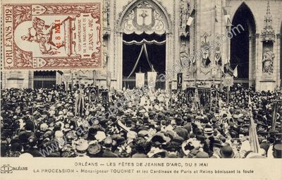 Carte postale ancienne Orleans F1912 — Orléans (Loiret)
