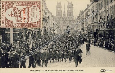 Carte postale ancienne Orleans F1912 — Orléans (Loiret)