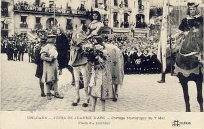 Carte postale ancienne Orleans F1912 — Orléans (Loiret)