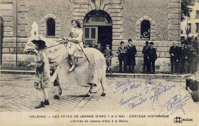 Carte postale ancienne Orleans F1912 — Orléans (Loiret)