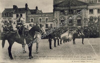 Carte postale ancienne Orleans F1912 — Orléans (Loiret)