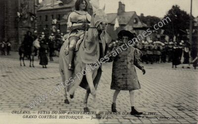 Carte postale ancienne Orleans F1912 — Orléans (Loiret)