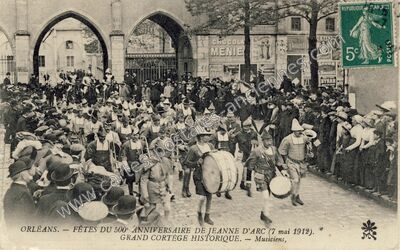 Carte postale ancienne Orleans F1912 — Orléans (Loiret)