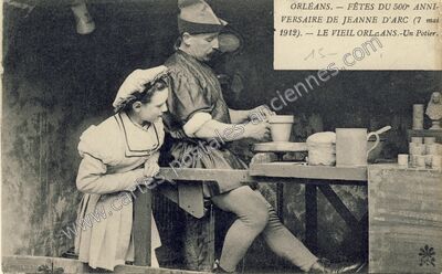 Carte postale ancienne Orleans F1912 — Orléans (Loiret)