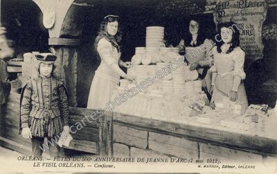 Carte postale ancienne Orleans F1912 — Orléans (Loiret)