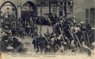Carte postale ancienne Orleans F1912 — Orléans (Loiret)