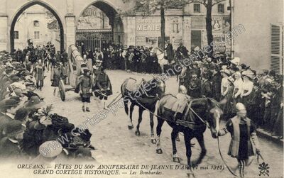 Carte postale ancienne Orleans F1912 — Orléans (Loiret)