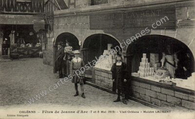 Carte postale ancienne Orleans F1912 — Orléans (Loiret)