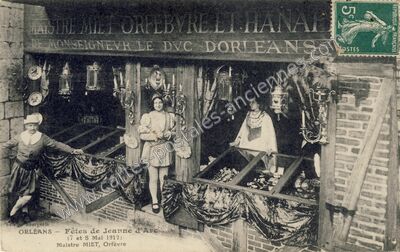 Carte postale ancienne Orleans F1912 — Orléans (Loiret)