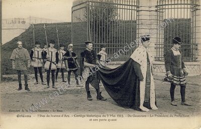 Carte postale ancienne Orleans F1913 — Orléans (Loiret)