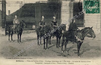 Carte postale ancienne Orleans F1913 — Orléans (Loiret)