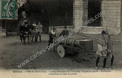 Carte postale ancienne Orleans F1913 — Orléans (Loiret)