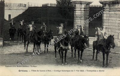 Carte postale ancienne Orleans F1913 — Orléans (Loiret)