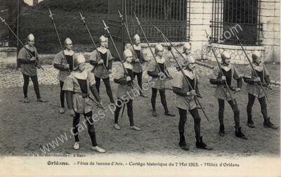 Carte postale ancienne Orleans F1913 — Orléans (Loiret)