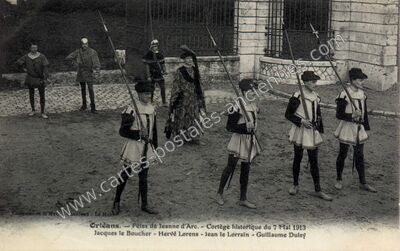 Carte postale ancienne Orleans F1913 — Orléans (Loiret)