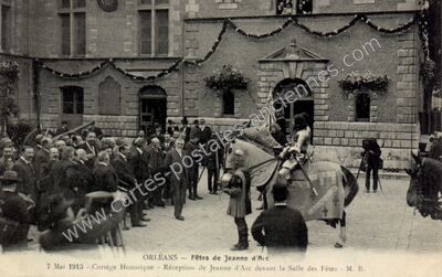 Carte postale ancienne Orleans F1913 — Orléans (Loiret)