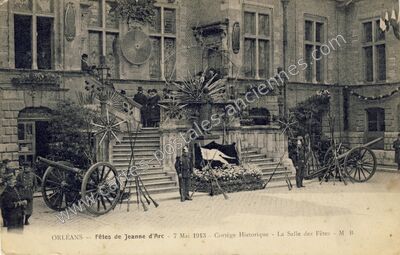 Carte postale ancienne Orleans F1913 — Orléans (Loiret)