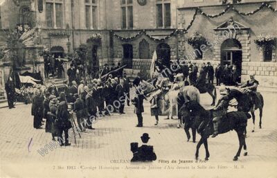 Carte postale ancienne Orleans F1913 — Orléans (Loiret)