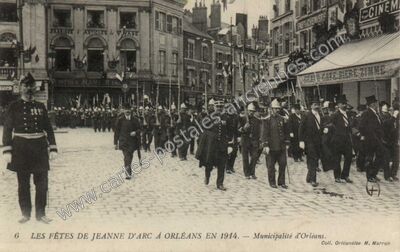 Carte postale ancienne Orleans F1914 — Orléans (Loiret)