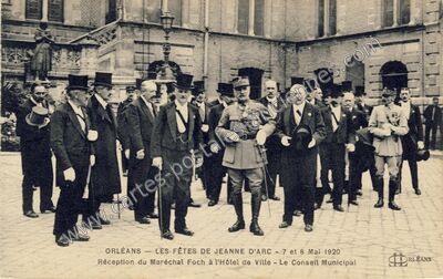 Carte postale ancienne Orleans F1920 — Orléans (Loiret)