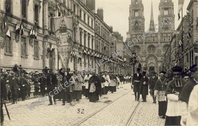 Carte postale ancienne Orleans F1927 — Orléans (Loiret)