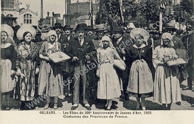 Carte postale ancienne Orleans F1929 — Orléans (Loiret)