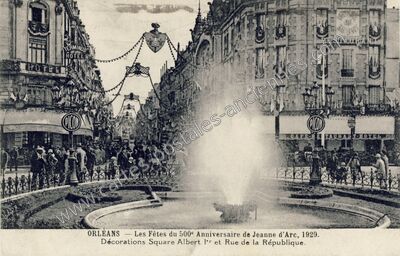 Carte postale ancienne Orleans F1929 — Orléans (Loiret)