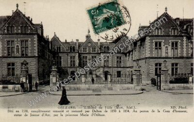 Carte postale ancienne Orleans HDV — Orléans (Loiret)