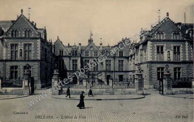 Carte postale ancienne Orleans HDV — Orléans (Loiret)