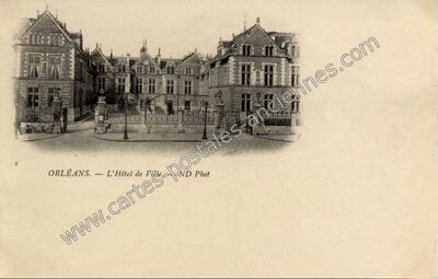 Carte postale ancienne Orleans HDV — Orléans (Loiret)