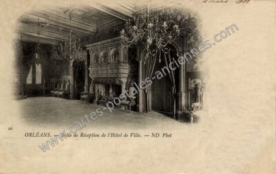 Carte postale ancienne Orleans HDV — Orléans (Loiret)