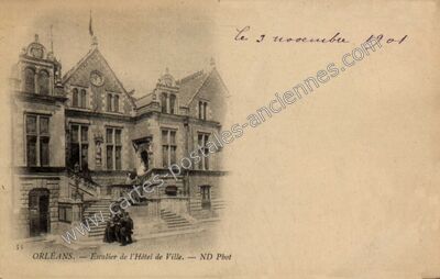 Carte postale ancienne Orleans HDV — Orléans (Loiret)