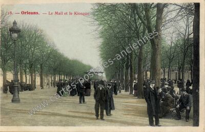 Carte postale ancienne Orleans Ma — Orléans (Loiret)