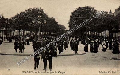 Carte postale ancienne Orleans Ma — Orléans (Loiret)