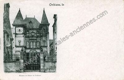 Carte postale ancienne Orleans MDP — Orléans (Loiret)