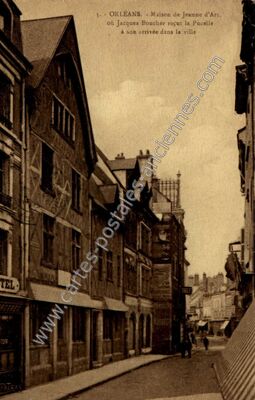Carte postale ancienne Orleans MJA — Orléans (Loiret)