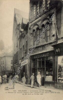 Carte postale ancienne Orleans MJA — Orléans (Loiret)